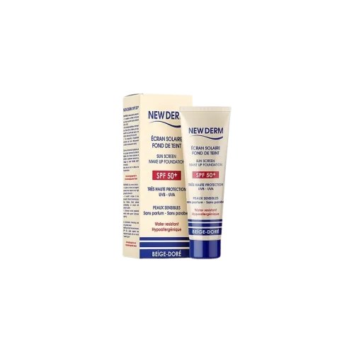 Newderm Ecran solaire spf50  Beige doré