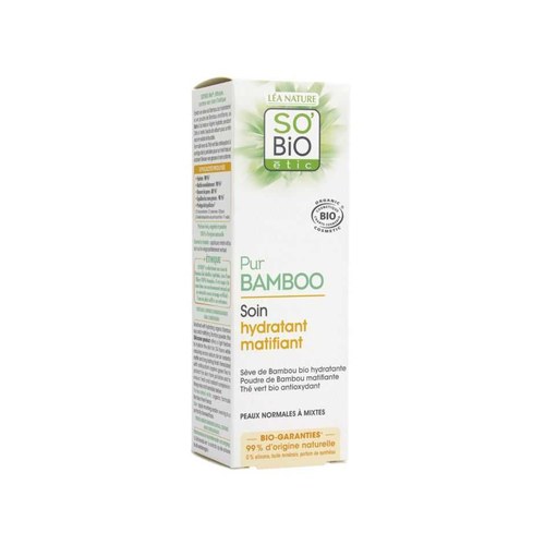 So Bio Soin Hydratant Matifiant Bamboo 50Ml