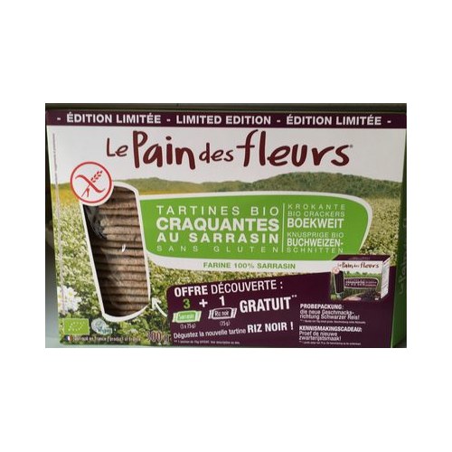 pain des fleurs sarrasin 150g