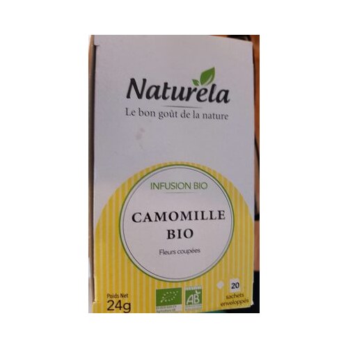 NATURELA INFUSION CAMOMILLE BIO (20X1,2 g)