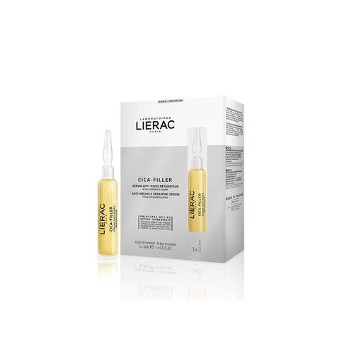 LIERAC Cica-Filler Sérum Anti-rides Réparateur 3x10ml