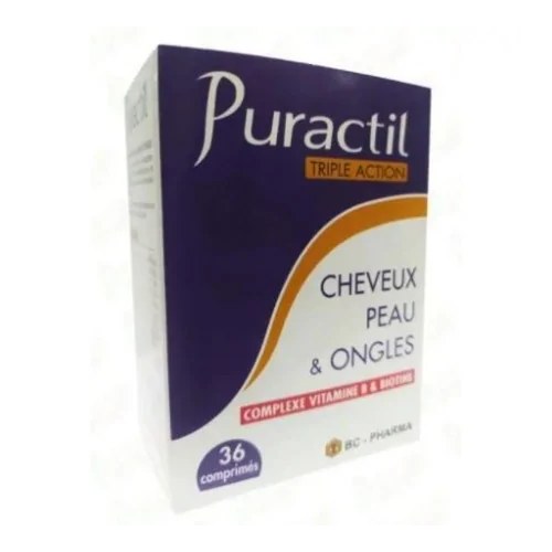 Puractil BC Vitamine B & Biotine 36cps