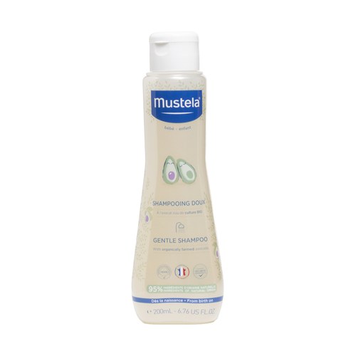 MUSTELA SHAMPOOING DOUX  lave et démêle 200ml