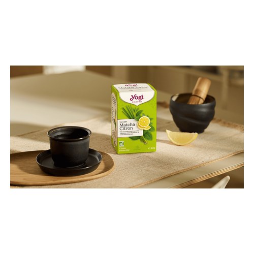 Yogi Tea Thé Vert Matcha Citron 30.6g