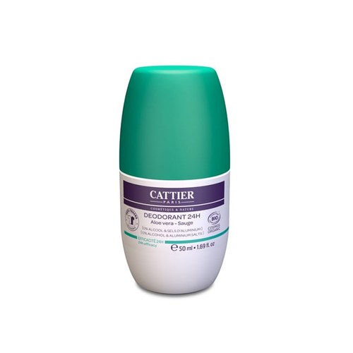 CATTIER DÉODORANT 24H ROLL-ON ANTI-TRACES 50 ML