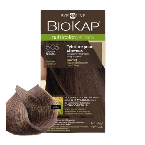 Biokap Nutricolor Delicato 5.05 Châtain noisette