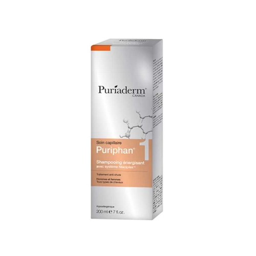 PURIADERM PURIPHAN SHAMPOOING ÉNERGISANT, HOMMES – FEMMES.