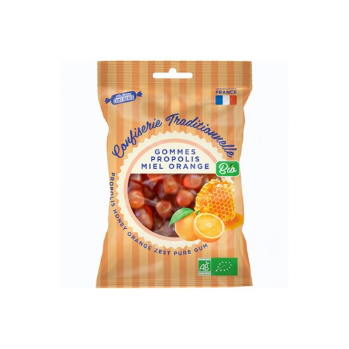 Ma petite Confiserie Gommes Propolis Miel Orange 100 g