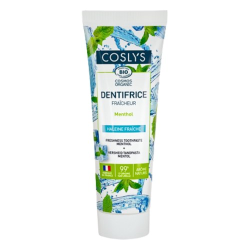 Coslys Dentifrice Fraicheur Bio 75g