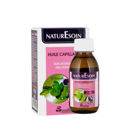 nature soin Huile Capillaire El hayah-Tous types de cheveux 125ml