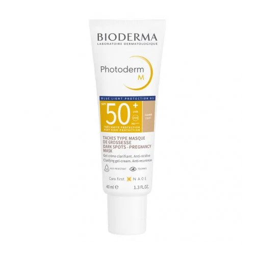 Bioderma Photoderm M Gel-Crème Solaire Anti-Taches Clarifiante Teintée Claire Spf50 – 40ml