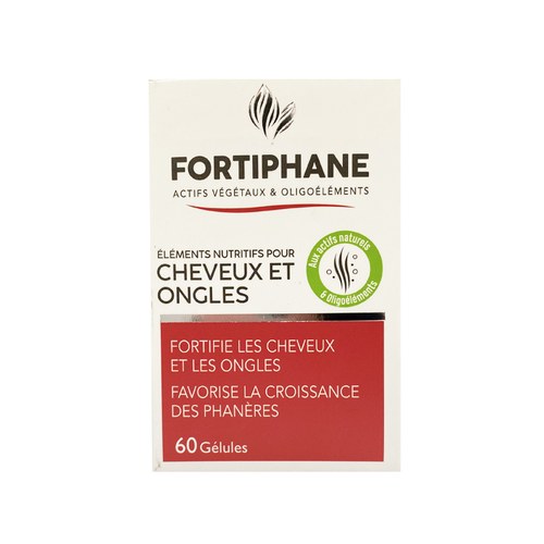 FORTIPHANE 60 GÉLULES CHEVEUX FRAGILES & ONGLES CASSANTS