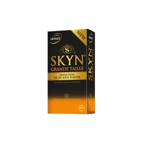 MANIX SKYN GRANDE TAILLE BOÎTE DE 10 PRÉSERVATIFS