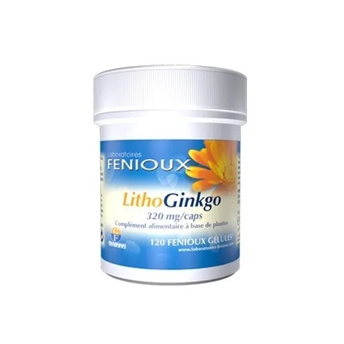 Fenioux lithoginkgo 120 gélules