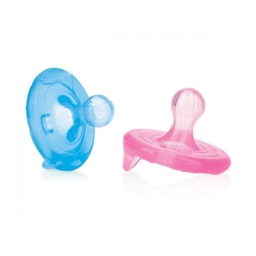 NUBY Sucette 100% silicone  Natural Flex™  Cerise   0-6m  NV0202001SCS