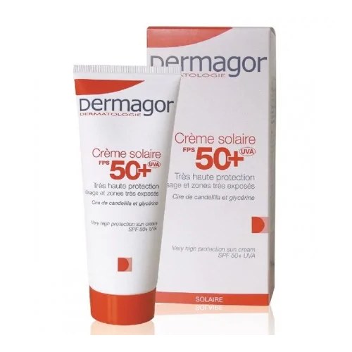 Dermagor Crème Solaire teintée Très haute protection SPF50+ – 100 ml