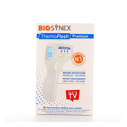 Biosynex Thermomètre sans contact Thermoflash Premium