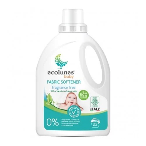 ECOLUNES ADOUCISSANT BÉBÉ ÉCOLOGIQUE ET HYPOALLERGÉNIQUE - 22 LAVAGES - 1 L