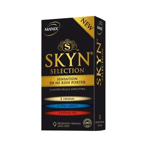 Manix Skyn Selection - Boîte de 9 préservatifs
