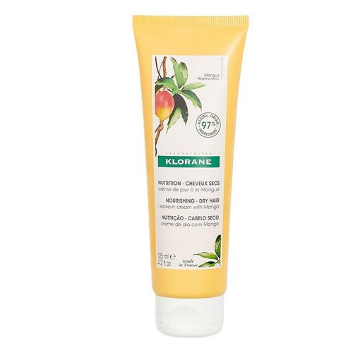 Klorane Crème de Jour sans rinçage au beurre de Mangue