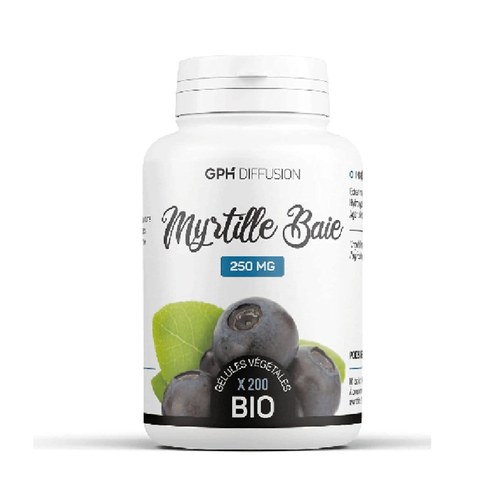 GPH DIFFUSION MYRTILLE BAIE  Bio 200 gélules