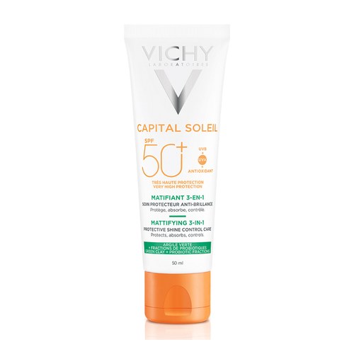 Vichy CAPITAL SOLEIL Matifiant 3-en-1 SPF 50+ Crème solaire