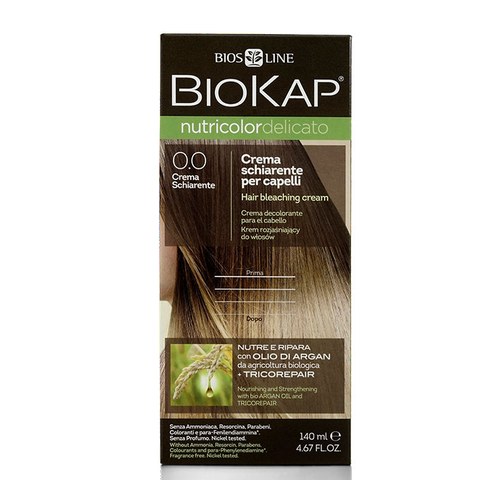 Biokap Nutricolor Delicato 0.0 Crème décolorante