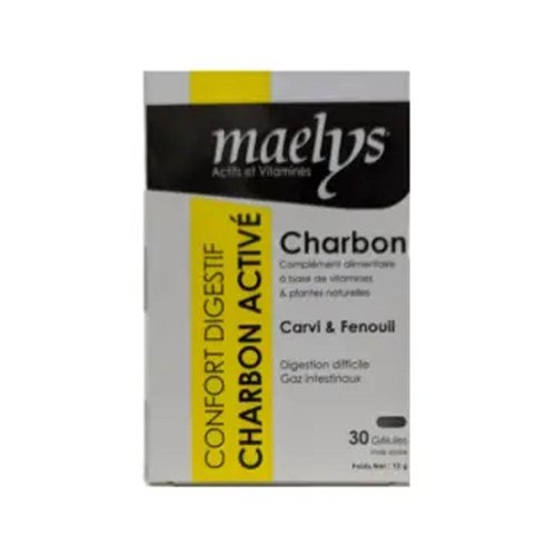 Maelys Charbon 30 Gélules