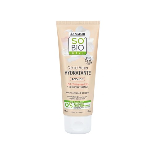 So bio Creme mains au lait d’ânesse 75 ML