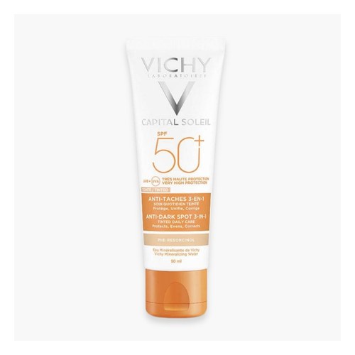 Vichy Capital Soleil CRÈME ANTI-TACHES TEINTÉ 3 EN 1 SPF 50+