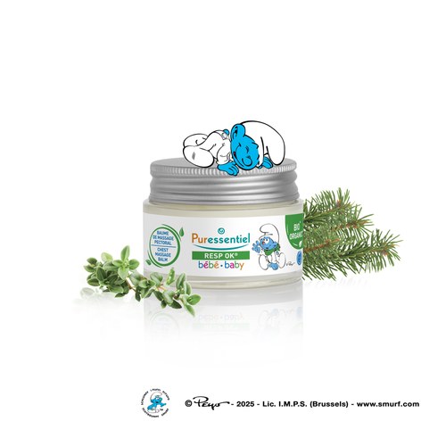 Puressentiel Baume de massage pectoral bébé resp OK 19 HE -30ml