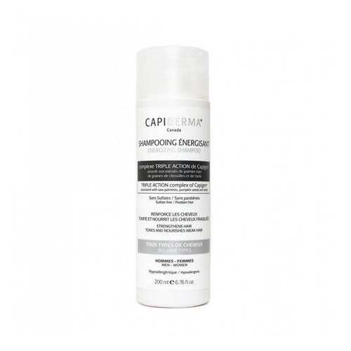 Capiderma Shampooing Anti-chute - Energisant tous types de cheveux 200 ml