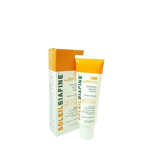 Biafine Emulsion Solaire Visage SPF 50+ 50 Ml