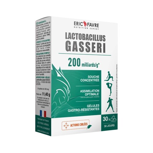ERIC FAVRE LACTOBACILLUS GASSERI BOITE 30 GÉLULES
