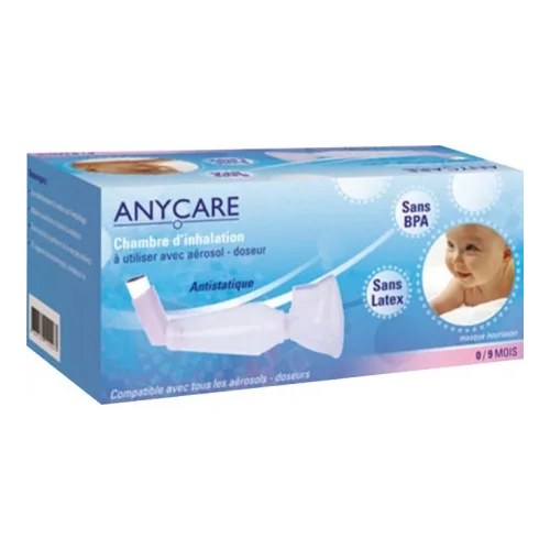 ANYCARE CHAMBRE D'INHALATION 0/9 mois