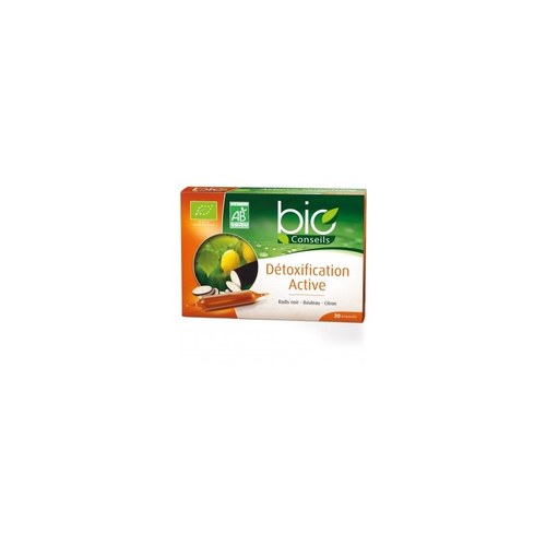 Bio Conseils  DETOXIFICATION ACTIVE – Radis noir-Bouleau-Citron