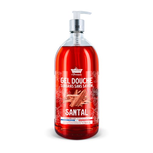 LES PETITS BAINS DE PROVENCE GEL DOUCHE SANTAL 50ML