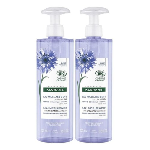 Klorane BLEUET EAU MICELLAIRE VISAGE ET YEUX