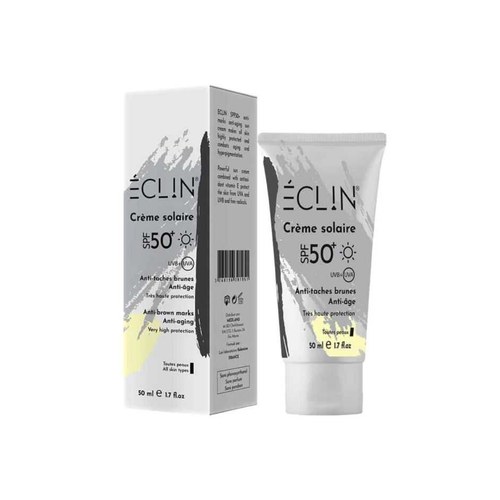 Eclin crème solaire SPF50+ anti taches brunes et anti-âge