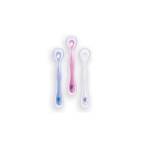 Nûby Cuillères longues 100% Silicone Souple +4 mois Réf : NT67658