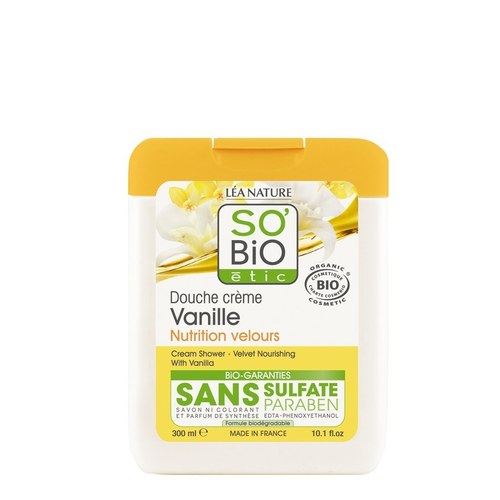 So Bio DOUCHE CRÈME NUTRITION VELOURS A LA VANILLE 300ml