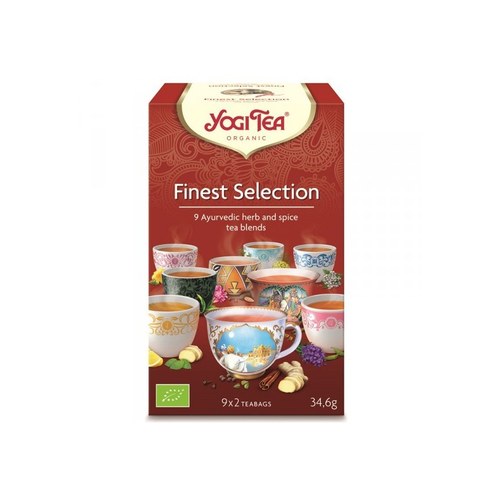 YOGI TEA MEILLEURE SELECTION 9x2 Teabags 34.6g