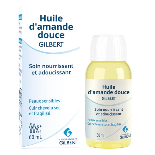GILBERT HUILE D AMANDE DOUCE 60ML
