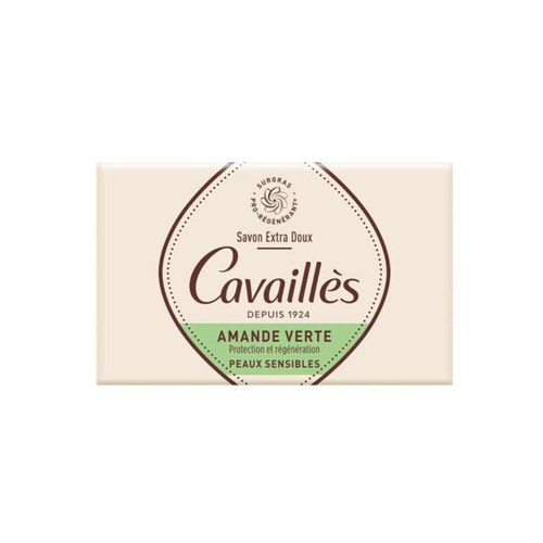 ROGE CAVAILLES LOT DE 3 SAVONS AMANDE VERTE +1 OFFERT