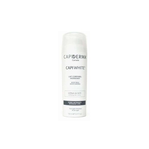 CAPIDERMA CAPIWHITE LAIT CORPOREL DÉPIGMENTANT INTENSIF HYDRATANT 150ML SOINS INTENSIFS