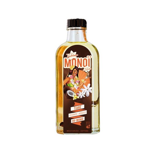 MONOI DE TAHITI 99% TIARE CHEVEUX ET CORPS HYDRATE ET ADOUCIT 100ML