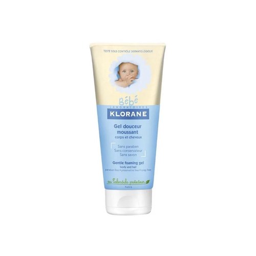KLORANE BEBE GEL DOUCEUR MOUSSANT 200ml