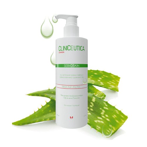 CLINICEUTICA SEBIOSKIN GEL NETTOYANT DERMO-PURIFIANT 250ML