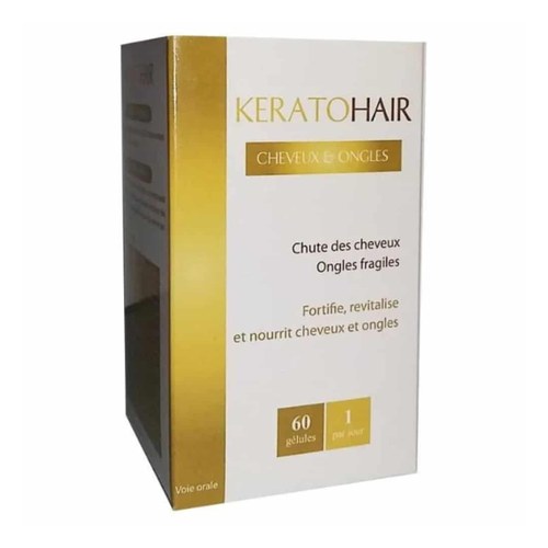 KERATOHAIR cheveux et ongles 60 gélules