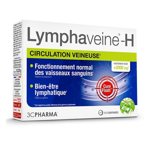 3 chênes lymphaveine 60 comprimés